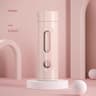 COOKER KING Portable High Borosilicate Glass Tea Cup  ExplosionProof DoubleLayer AntiDrop Bottle 10