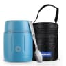FEIJIAN 500ml Portable Vacuum Insulated Food Jar  Premium 316 Stainless Steel Lunch Box With Spoon 10