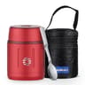 FEIJIAN 500ml Portable Vacuum Insulated Food Jar  Premium 316 Stainless Steel Lunch Box With Spoon 11