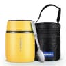FEIJIAN 500ml Portable Vacuum Insulated Food Jar  Premium 316 Stainless Steel Lunch Box With Spoon 12