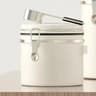 Stainless Steel Coffee Beans Vacuum Storage Jar  Large Capacity Airtight Container With Spoon 9
