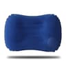 Ultralight Flocked Inflatable Travel Cushion  Ergonomic Neck  Lumbar Support For Camping  Travel 8