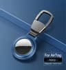 Magnetic Metal Protective Case For Apple AirTag  HeavyDuty Keychain Bumper  Locator Sleeve 10