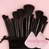 13 Piece Professional Soft Makeup Brush Set With Storage Bag 13