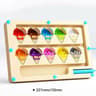 Montessori Magnetic Color  Number Sorting Maze  Wooden Sensory Activity Board 7