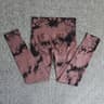 Womens Seamless TieDye Yoga Leggings 8