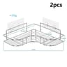 Stainless Steel Triangular Wall Mounted Adhesive Shower Storage Rack 7