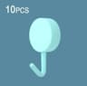 Self Adhesive Strong Wall Hooks For Coat Bag Kitchen Towel Hanger 11