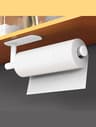 Kitchen Paper Towel Holder Adhesive Toilet Roll Tissue Dispenser Cabinet Storage 12