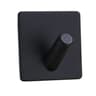 Aluminum Alloy Robe Hook Self Adhesive Rustproof Wall Coat Rack 12