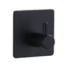 Aluminum Alloy Robe Hook Self Adhesive Rustproof Wall Coat Rack 13