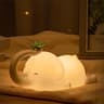 Cute Silicone Sheep Night Light  Rechargeable Dimmable Sleep Lamp For Childrens Room 7