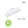 6Pack Motion Sensor Night Lights  Wireless TypeC Rechargeable Cabinet  Staircase Lamps 6