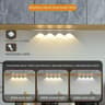 Wireless UltraThin Motion Sensor LED Cabinet Light  USB Rechargeable Dimmable Lamp 11