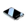 20000mAh Mini Power Bank  Portable Charger With Mirror Screen LED Display For IPhone Samsung  Xiaom 7