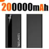 120W Super Fast Charging Power Bank  200000mAh UltraCapacity Battery For IPhone Samsung  Huawei 7