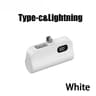 Mini Capsule 50000mAh Power Bank  UltraPortable Wireless Fast Charging Battery For IPhone  Samsung 6
