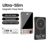 10000mAh UltraSlim Magnetic Power Bank  20W PD Wireless Fast Charger For IPhone Samsung  IWatch 6
