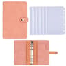 A6 PU Leather Budget Binder Planner  6Hole LooseLeaf Notebook Cover For School  Office Stationery 7