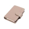 Moterm M5  A8 Mini Rings Planner  Pebbled Grain Cowhide 5Hole Leather Organizer  Pocket Journey Dia 10