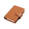 Moterm M5  A8 Mini Rings Planner  Pebbled Grain Cowhide 5Hole Leather Organizer  Pocket Journey Dia 11