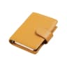 Moterm M5  A8 Mini Rings Planner  Pebbled Grain Cowhide 5Hole Leather Organizer  Pocket Journey Dia 14