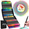 Professional Dual Tip Brush Markers  72120168 Color Art Marker Set For Coloring Books  Hand Letteri 7