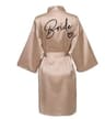 Wedding Party Team Bride Robe  Professional Satin Kimono Pajamas  Bridesmaid Bathrobe SP003 10