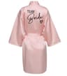 Wedding Party Team Bride Robe  Professional Satin Kimono Pajamas  Bridesmaid Bathrobe SP003 14