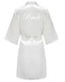Wedding Party Team Bride Robe  Professional Satin Kimono Pajamas  Bridesmaid Bathrobe SP2000 7