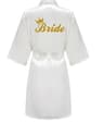 Wedding Party Team Bride Robe  Professional Satin Kimono Pajamas  Bridesmaid Bathrobe SP2000 10