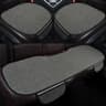 Burlap Car Seat Cushion Set  HighPerformance Breathable Linen Comfort For Interior Protection 3Piec 6