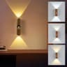 LED Smart Motion Sensor Night Light  Rechargeable Bedside Induction Wall Lamp For Hallways 7