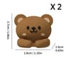 WORTHBUY Cute Desktop Cable Managers  HighPerformance SelfAdhesive USB Cord Clips  Desk Accessories 7