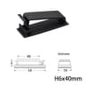 10Piece Charger Cable Organizer  HighPerformance Desktop Tidy Clips  USB Wire Management Holder 13