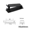 10Piece Charger Cable Organizer  HighPerformance Desktop Tidy Clips  USB Wire Management Holder 15