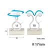 10Piece Charger Cable Organizer  HighPerformance Desktop Tidy Clips  USB Wire Management Holder 19