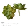 12Piece Green PVC Succulent Set  HighPerformance Faux Plant Collection For Home Garden  Small Bonsa 14