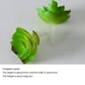 12Piece Green PVC Succulent Set  HighPerformance Faux Plant Collection For Home Garden  Small Bonsa 15