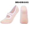 Customized Women Pilates Socks Anti Slip Breathable Backless Yoga Ballet Dance Sports Socks 23