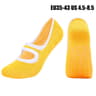 Customized Women Pilates Socks Anti Slip Breathable Backless Yoga Ballet Dance Sports Socks 26