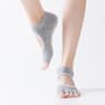 Women Five Toe Backless Pilates Socks Non Slip Fitness Workout Yoga Socks Breathable Sports Ballet  6