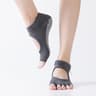 Women Five Toe Backless Pilates Socks Non Slip Fitness Workout Yoga Socks Breathable Sports Ballet  8