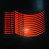 Universal Reflective Wheel Rim Stripe Decals  HighVisibility Safety Tape For 18 To 21 Wheels 8
