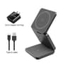 3in1 Foldable Magnetic Wireless Charging Station  Fast Charging Stand For IPhone 16 Series  Apple W 8