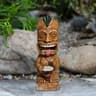 Solar Tiki Totem Statue  Tropical Hawaiian Party Decor  Outdoor Backyard Patio Lighting 7