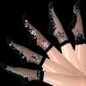 5 Pairs Ice Silk Socks Women Spring Summer Mid Tube Breathable Anti Slip Crystal Thin 7