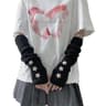Elegant LaceTrimmed Knitted Arm Warmers  Lolita  Harajuku Style 8