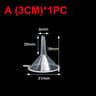 Mini Funnel Transparent Plastic Funnels Small Mouth For Perfume Lotion Liquid 6