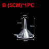 Mini Funnel Transparent Plastic Funnels Small Mouth For Perfume Lotion Liquid 9
